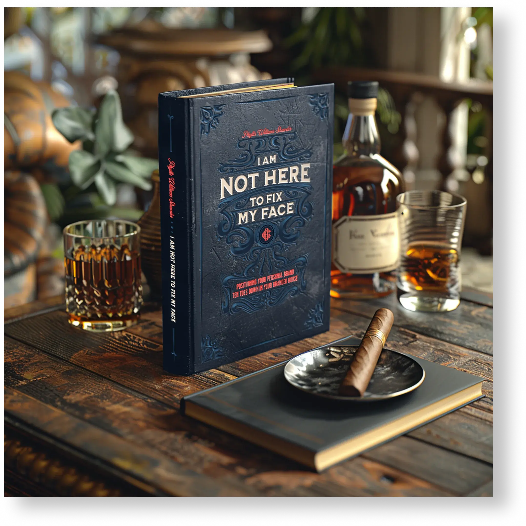 Ghetto Country Brandmother: Book Mockup 1