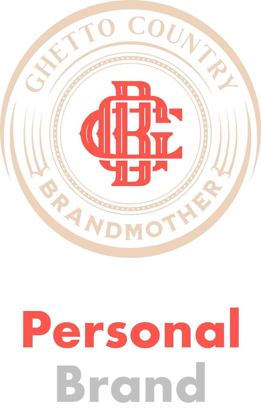 Ghetto Country Brandmother: the Ghetto Country Brandmother seal, labelled Personal Brand