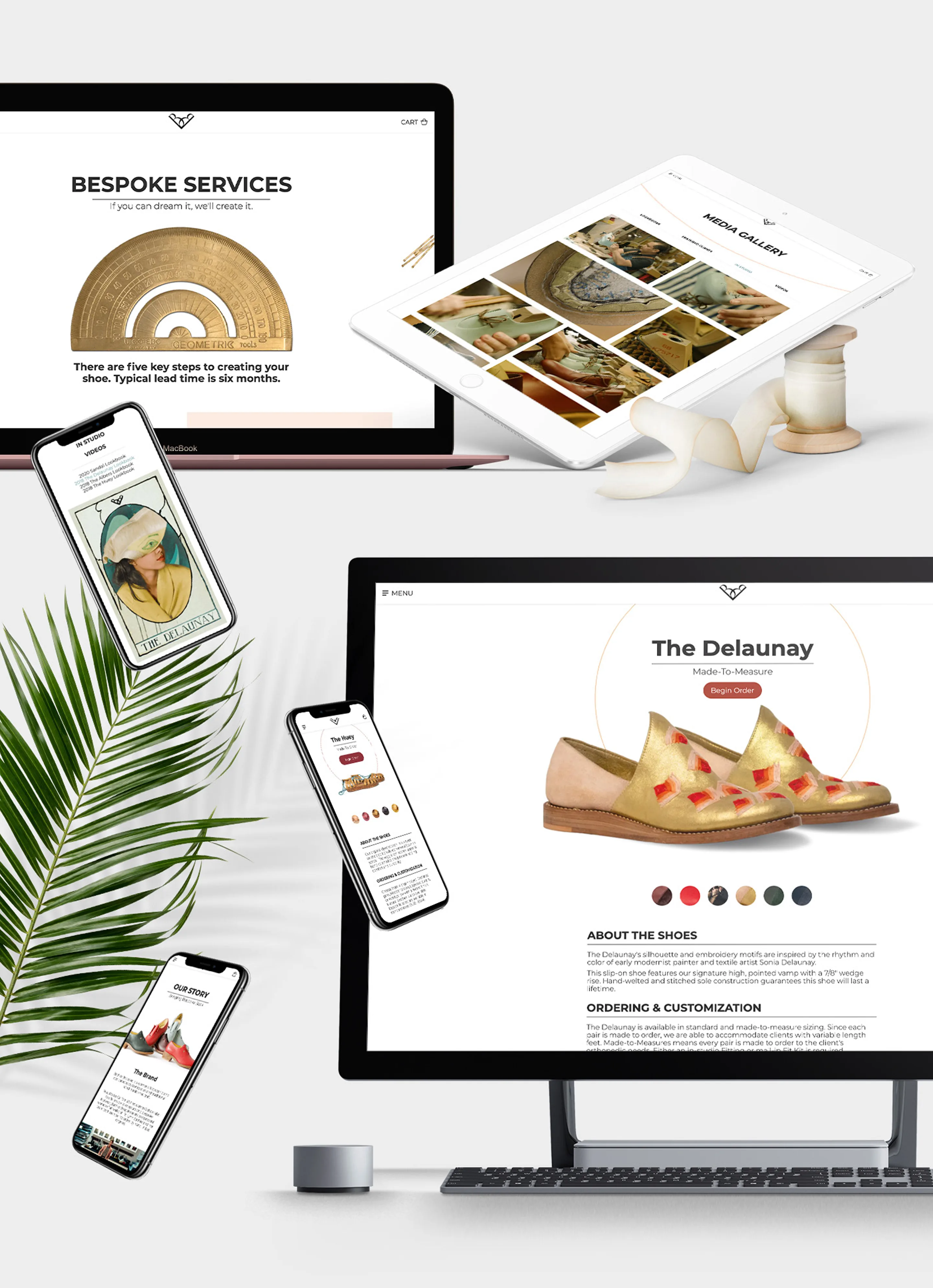 Bathke Bespoke: Website Bathke Bespoke
