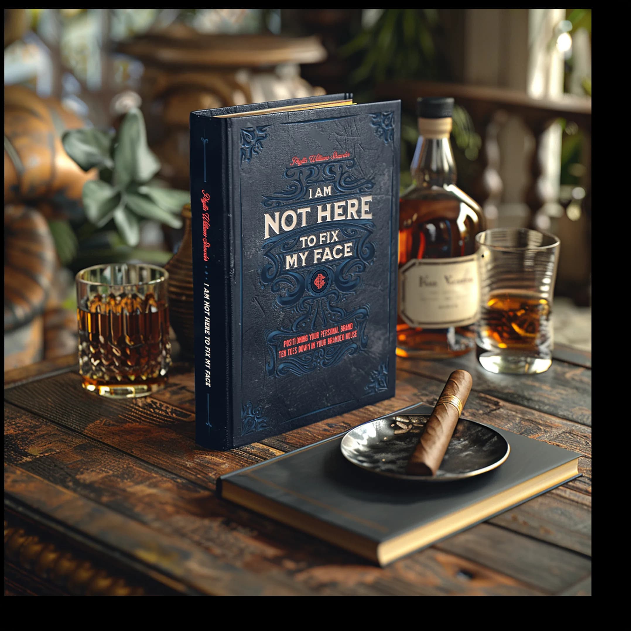 Ghetto Country Brandmother: Book Mockup 1